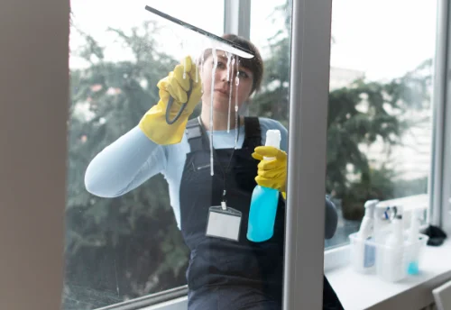 Nettoyage de vitres intérieures et extérieures à Olemps